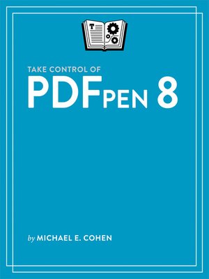cover image of Take Control of PDFpen 8